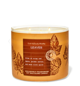 Leaves Candle