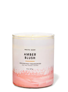 Amber Blush Single Wick Candle