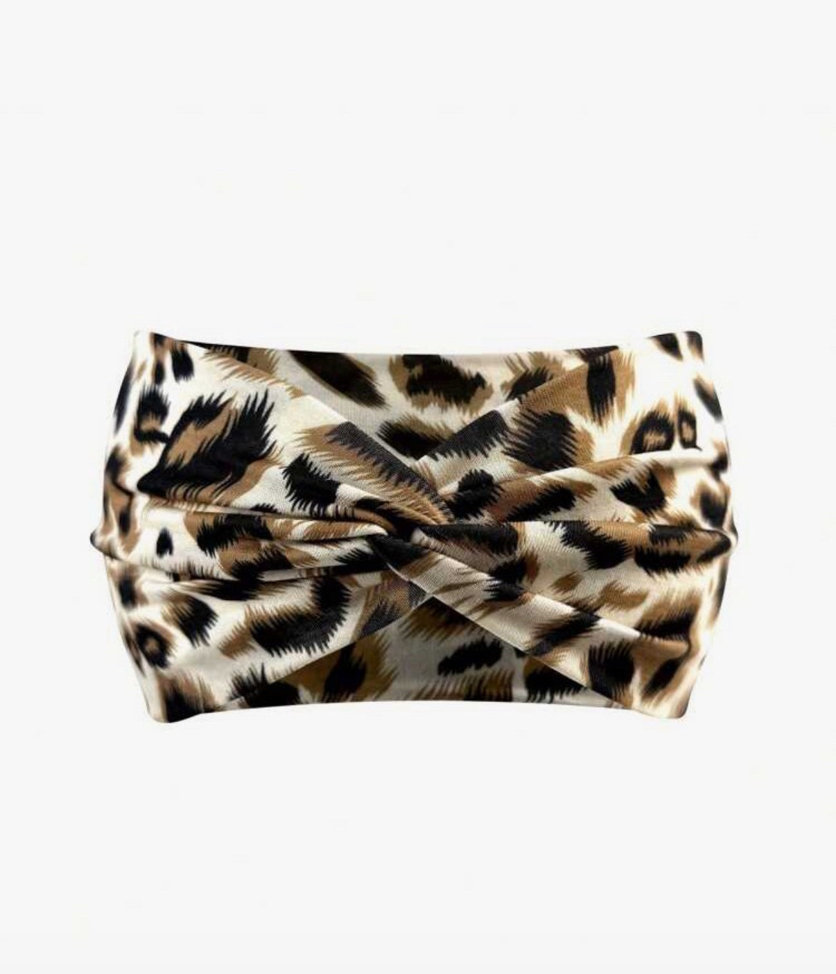 Wide Animal Print Headband