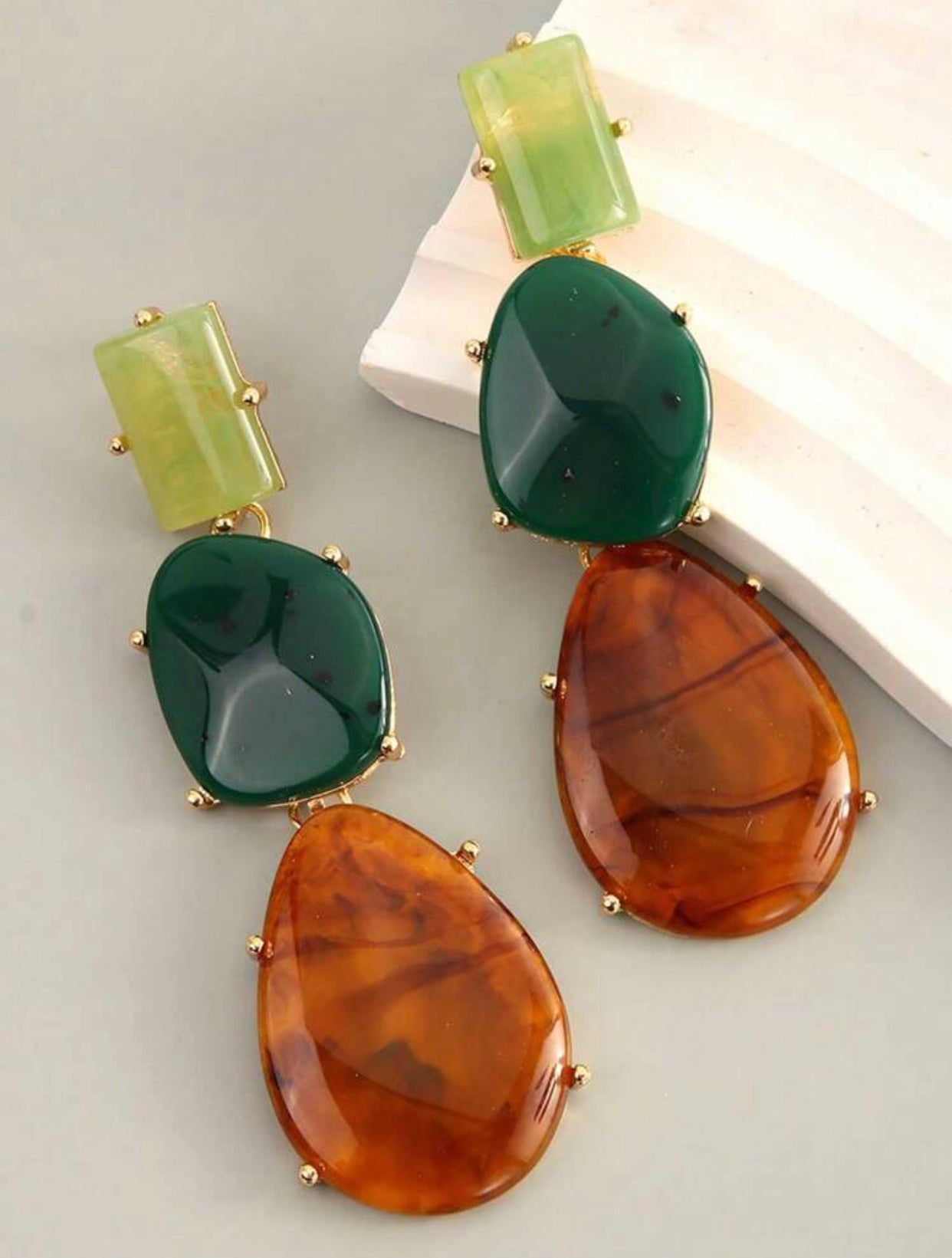 European Style Resin Earrings