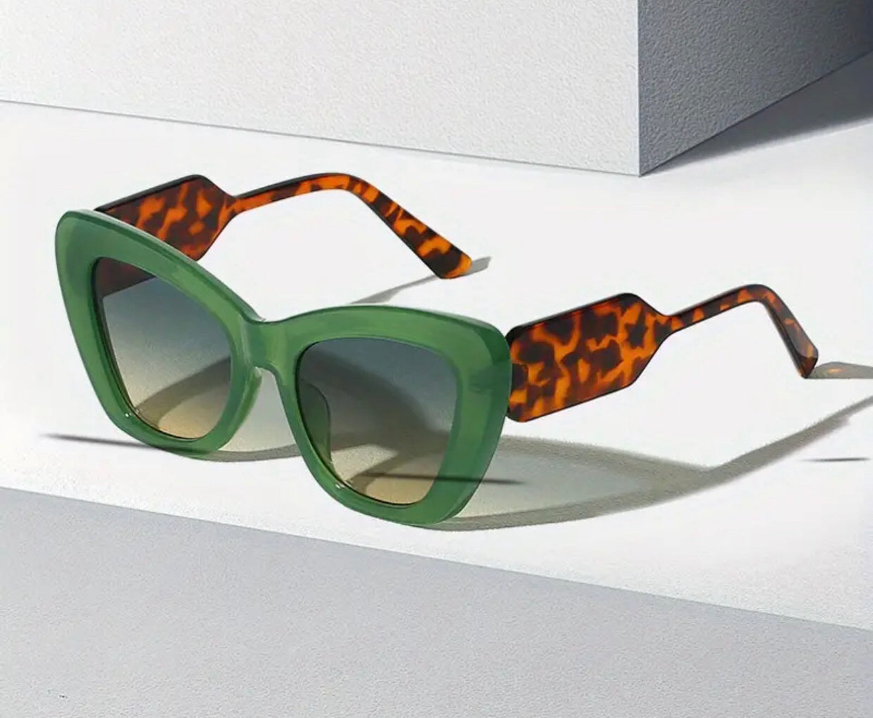 Vintage Colorblock Sunglasses