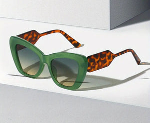 Vintage Colorblock Sunglasses
