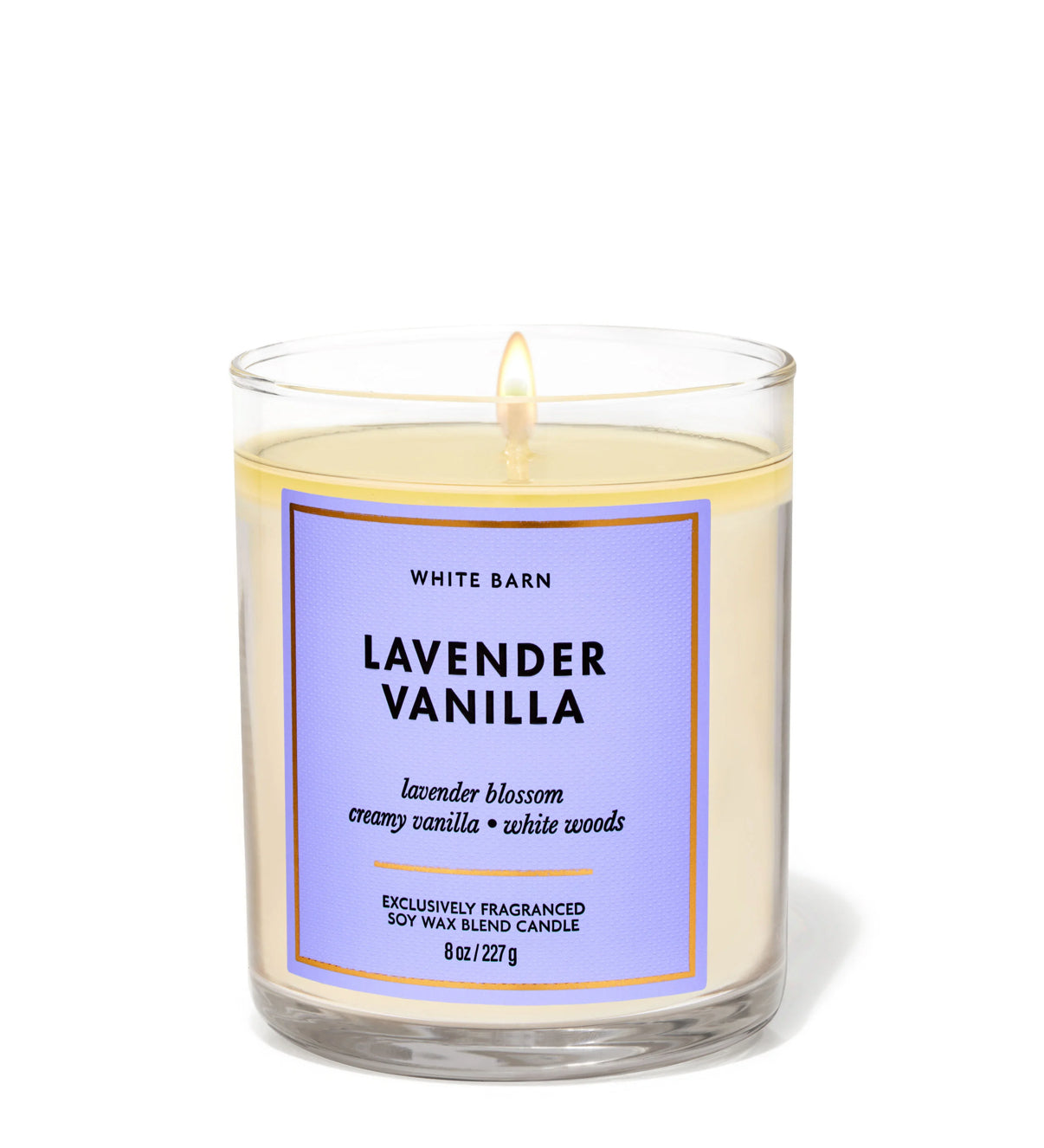 Lavender Vanilla Single Wick Candle