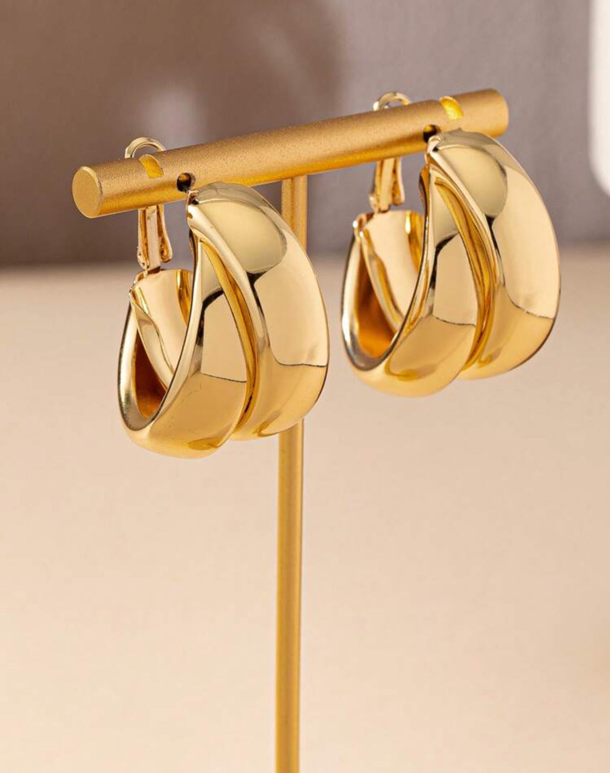 Chunky Gold Earrings