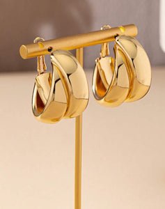 Chunky Gold Earrings