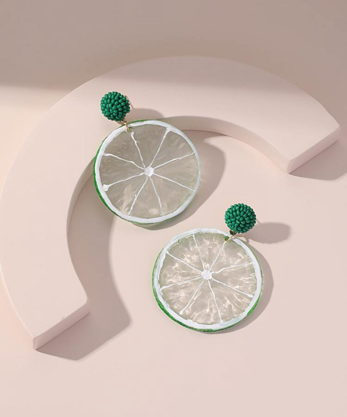 Lime Drop Earrings