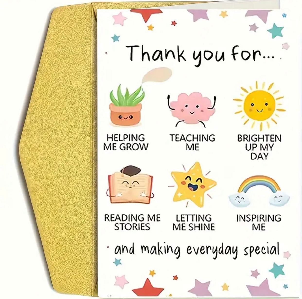 “Thank you for..” Greeting Card