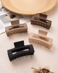 4pc Neutral Hair Clips