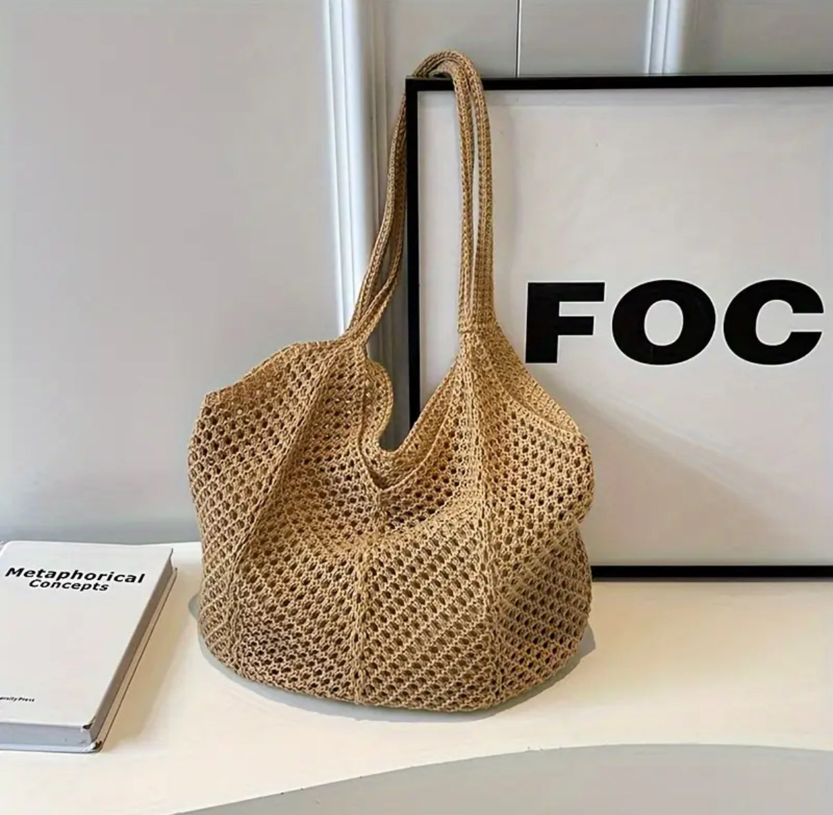Mesh Beach Tote Bag