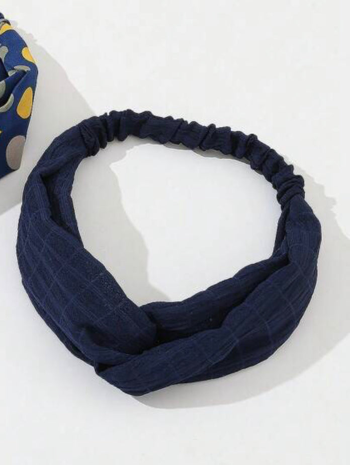 Navy Blue Headband